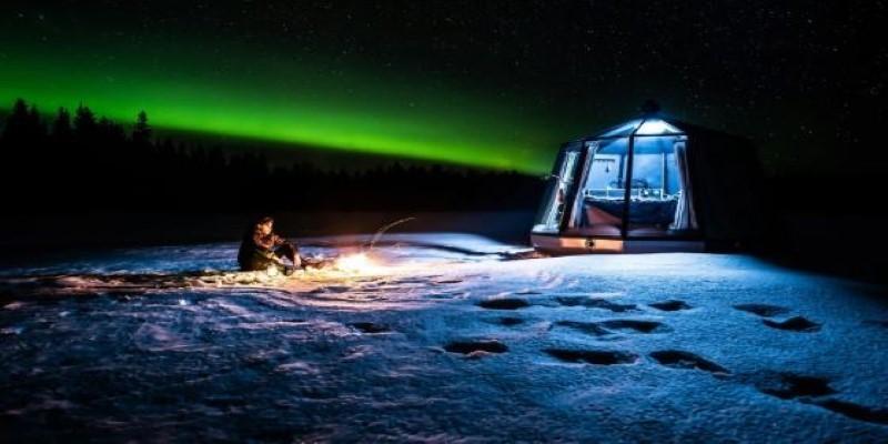 One Week Under the Arctic Sky: Tracking Aurora in Finnish Lapland